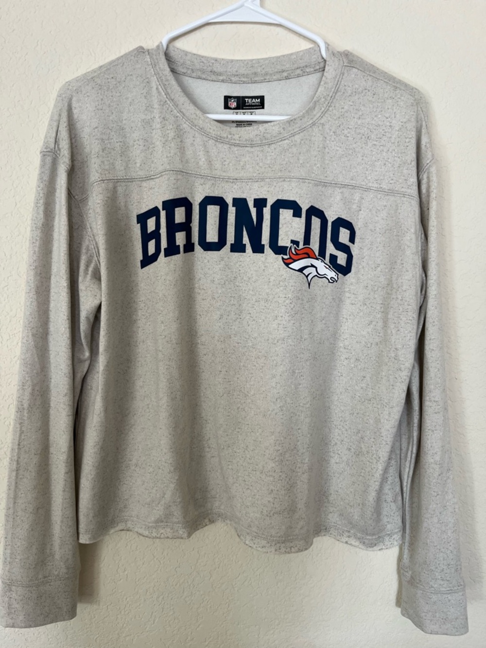 NFL Broncos Women's Long Sleeve Tee